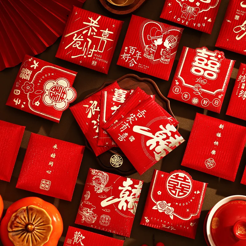 Рисунок 5 - свадебные красные конверты