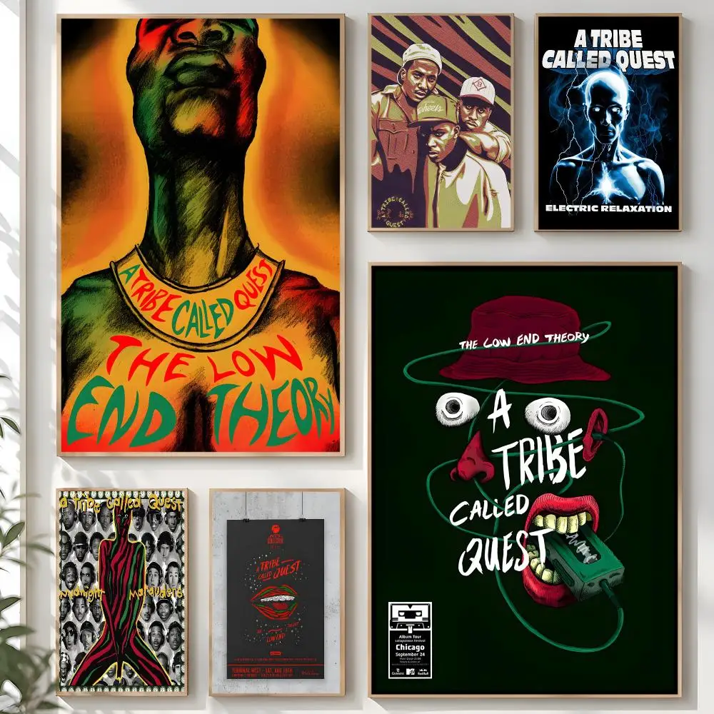Band A T-Tribe Called Q-Quest Anime Poster Creative Room Art For Dorm Bedroom Study Apartment Home Gift