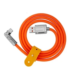 1 m 1,5 m 2 m 180 °   Obrotowy kabel USB typu C do szybkiego ładowania dla Xiaomi 9 11 Redmi Huawei Honor 8 10 Oneplus LG ZUK OPPO VIVO