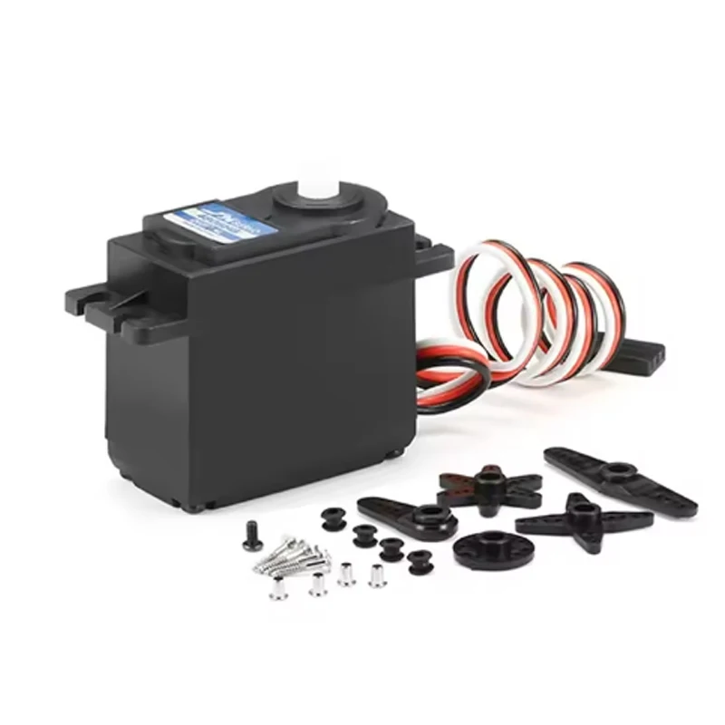 Jx servo PDI-4806HB 6.21kg engrenagem de plástico servo motor digital para 1/10 1/8 rc carro barco asa fixa caminhão buggy helicóptero