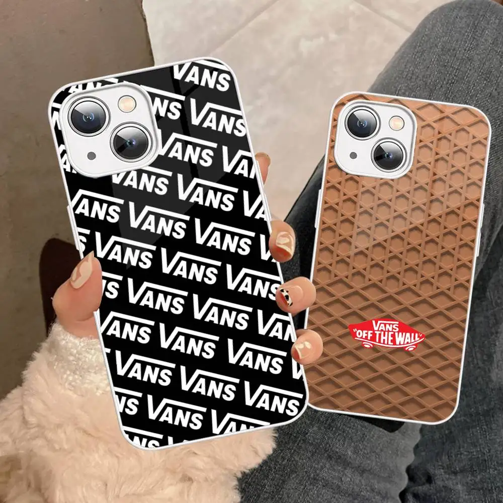 

Hot Fashion Trend V-VANS-S Tempered Glass For Iphone 14 13 12 11 Pro Mini XS MAX 14Plus X XS XR Fundas