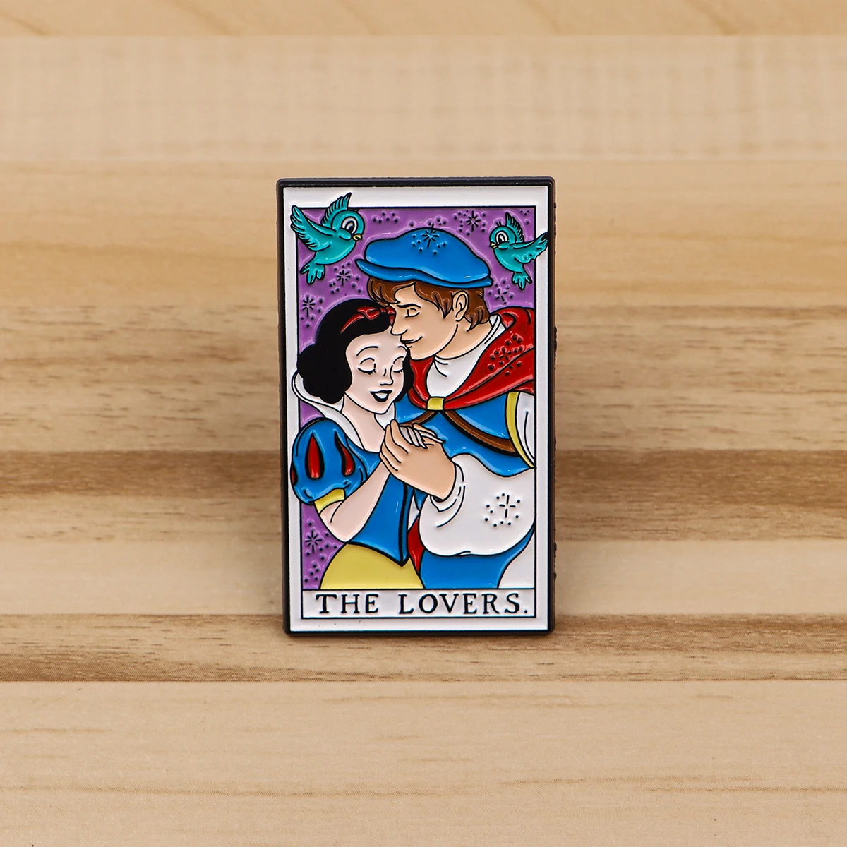 Princess Prince Couple Lapel Pins Badge for Backpack Happy Enamel Pin Brooches Briefcase Cartoon Accessories Jewelry Gifts