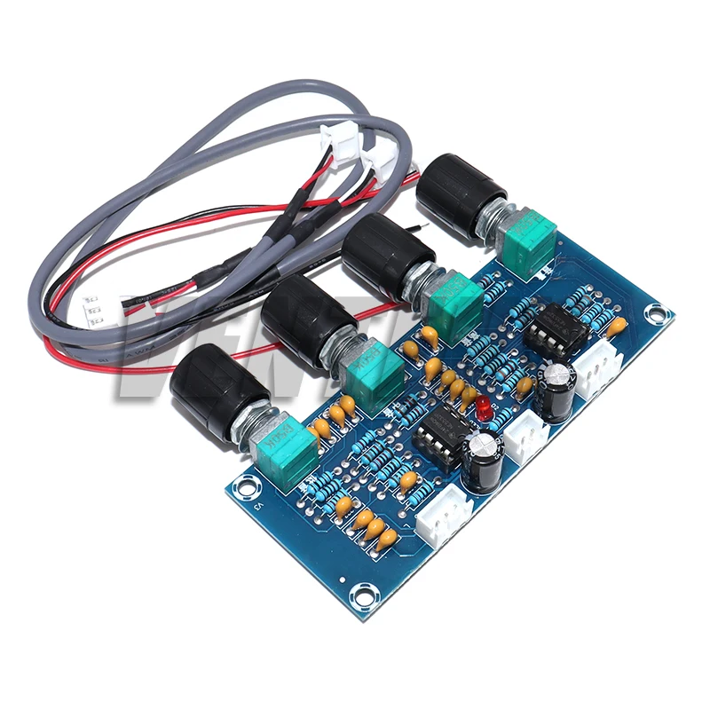 XH-A901 NE5532 Tone Board preamp Pre-amp With treble bass volume adjustment pre-amplifier Tone Controller For amplifier  Board