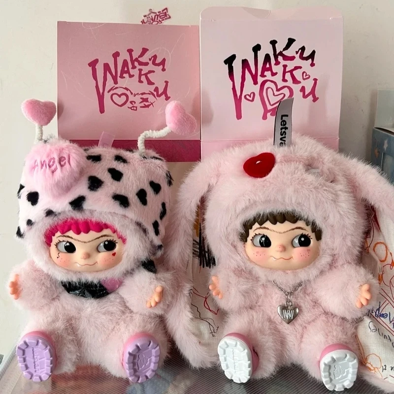 

In Stock 100% Genuine Wakuku Angel Limited Elevator Blind Box Custom Series Leopard Print Girlfriend Surprise Gifts