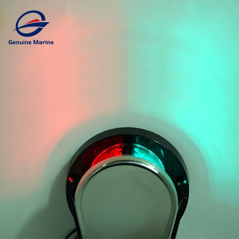 Genuine Marine Bi-Color Bow Light LED Navigation Light 12VDC Marine Lights