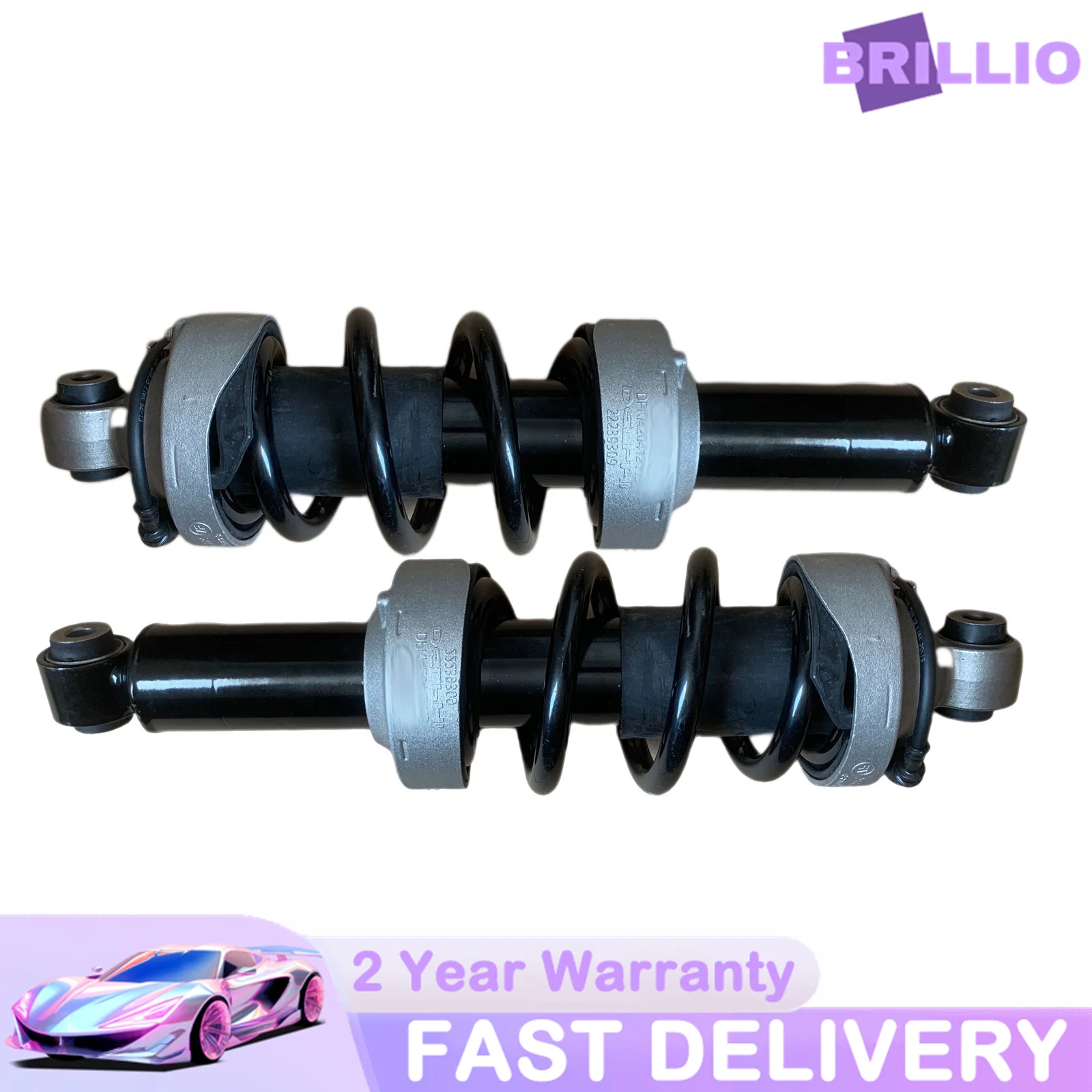 

2X Front Shock Absorbers Struts Magnetic Original 420412019AG 420412020AJ For Audi R8 Spyder Convertible 2007-2015