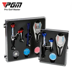 PGM Golf Accessories Set Mark Hat Clip Magnetic Mother Ball Tee Green Fork Gift Box MK012