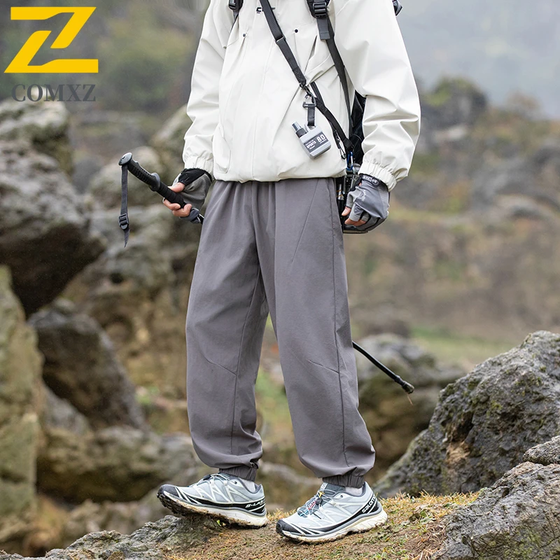Men's Cargo Trousers 2025 New Autumn Relaxed Street Workwear Trousers Utility Camping Adventure Comfort Breathable Pants