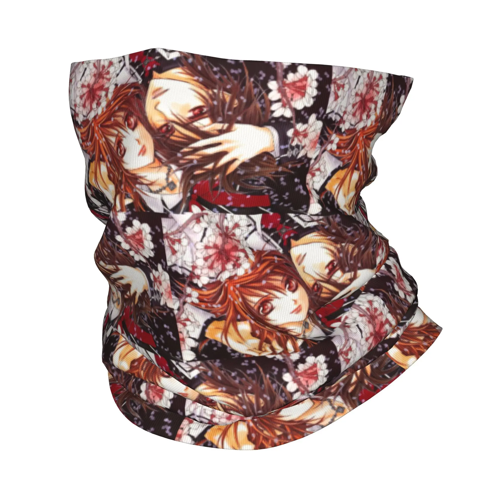 Vampire Knight Anime (6) Bandana Neck Gaiter Printed Mask Scarf Warm Cycling Scarf Riding Unisex Adult Breathable