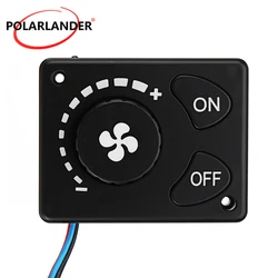 Air Diesel Heater 12V/24V Knob Switch Parking Heater Controller Air Heater Supplies Remote Control Truck For Car Track