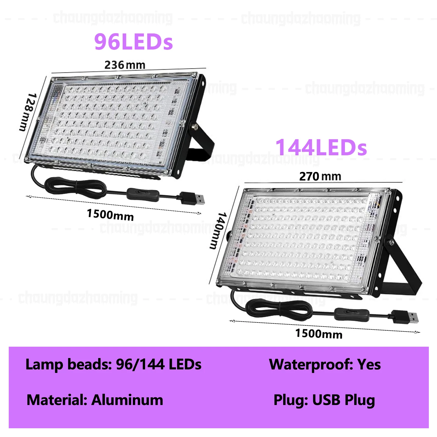 96/144 LEDs UV Exposure Unit Kit with Retractable Adjustable Stand for Screen Print Exposing Photo Emulsion Cyanotypes Office