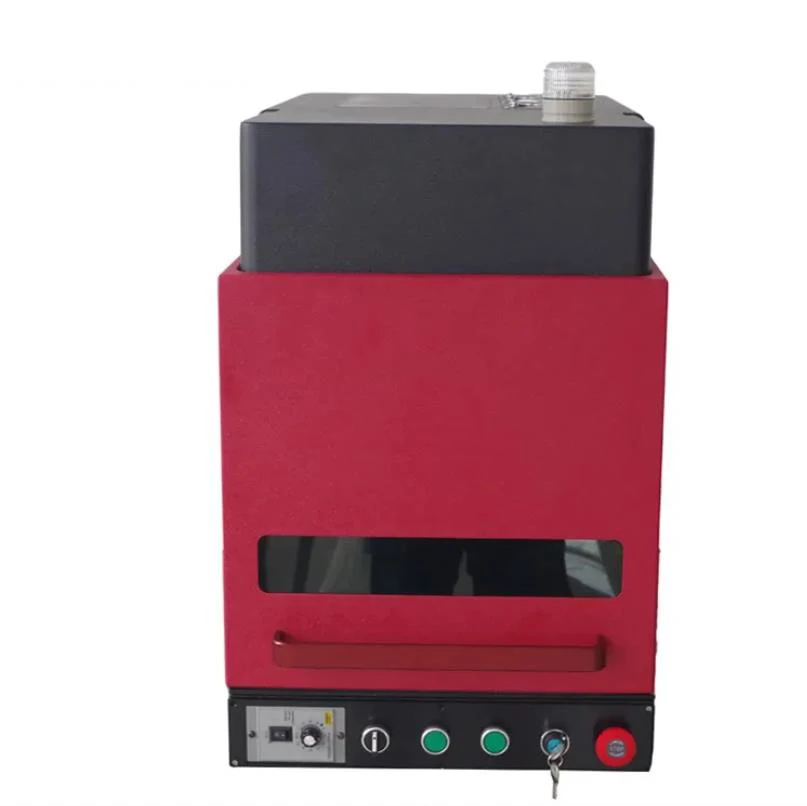50w 60W 100W Raycus JPT Enclosed Fiber Laser Marking/Engraving/Cutting Machine For Different Materials