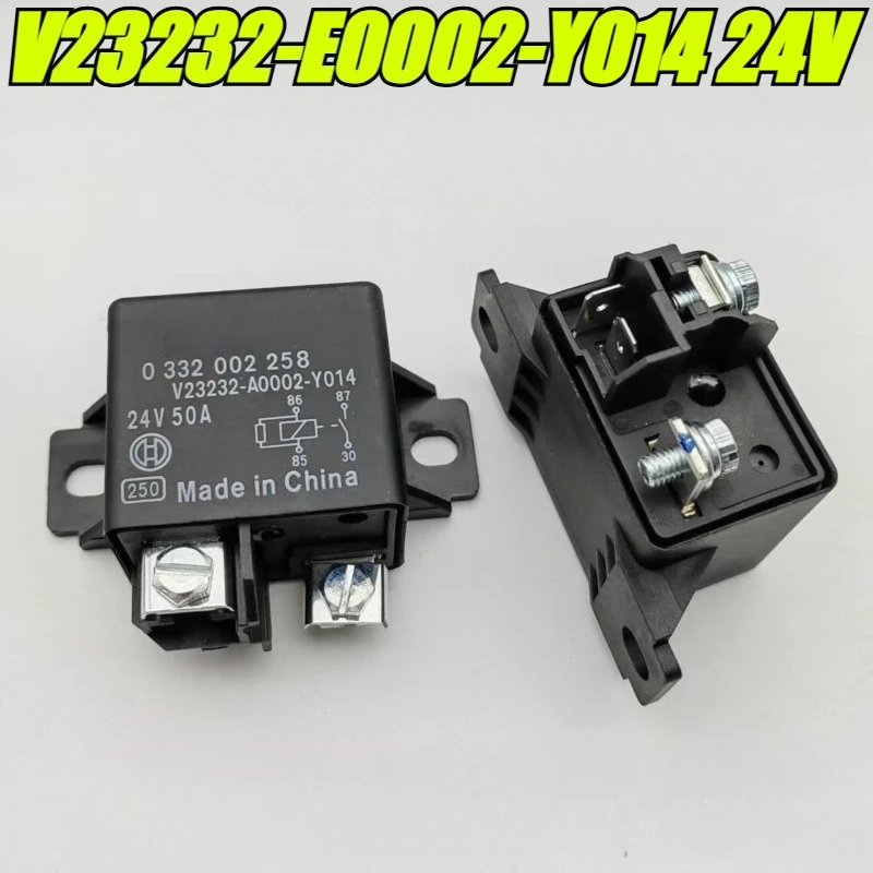

（Brand New Original）1pcs/lot 100% original genuine relay:V23232-E0002-Y014 0332002258 0 332 002 258 24V Automotive relay
