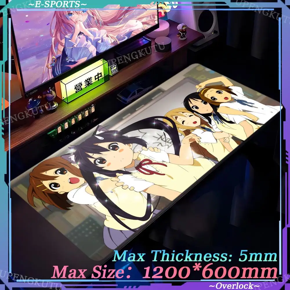 

Desk mats Esports mouse pads Mouse Pad Locked edge K_ON mouse pads Cute desktop accessories Oversized Computer gamers