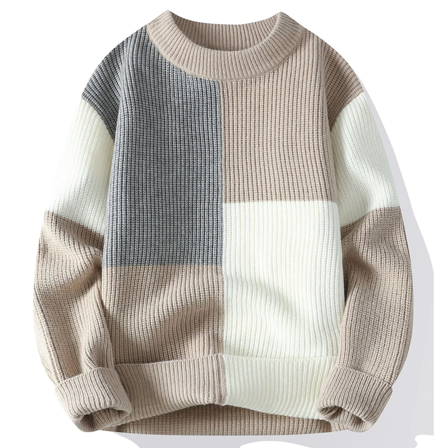 

Autumn Winter Boys round Ne Knitwear Warm Underwear Top for Middle School Students High School Students And Teenagers