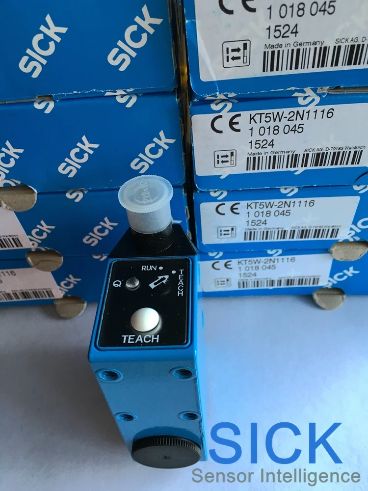 

SICK color scale sensor KT5W-2N1116 NPN, KT5W-2P1116 PNP, KT5G-2N1111S16, LUT3-952 1PCS