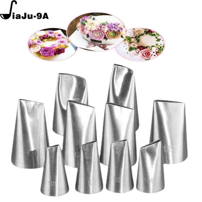 #101 #102 #103 #104 Piping Nozzle for Creating Rose Petal Shape Decorating Icing Tip Baking &Pastry Tools Bakeware