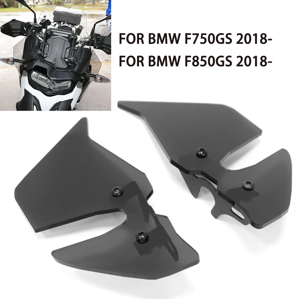 

2018-2022 2023 2024 Motorcycle Windshield Wind Side Deflector Handshield Front wind deflector For BMW F750GS F850GS F 850 GS 750