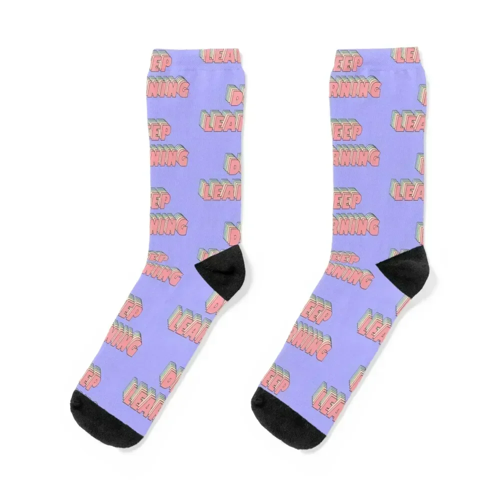 

Deep Learning Socks new year cute summer Socks For Man Women's