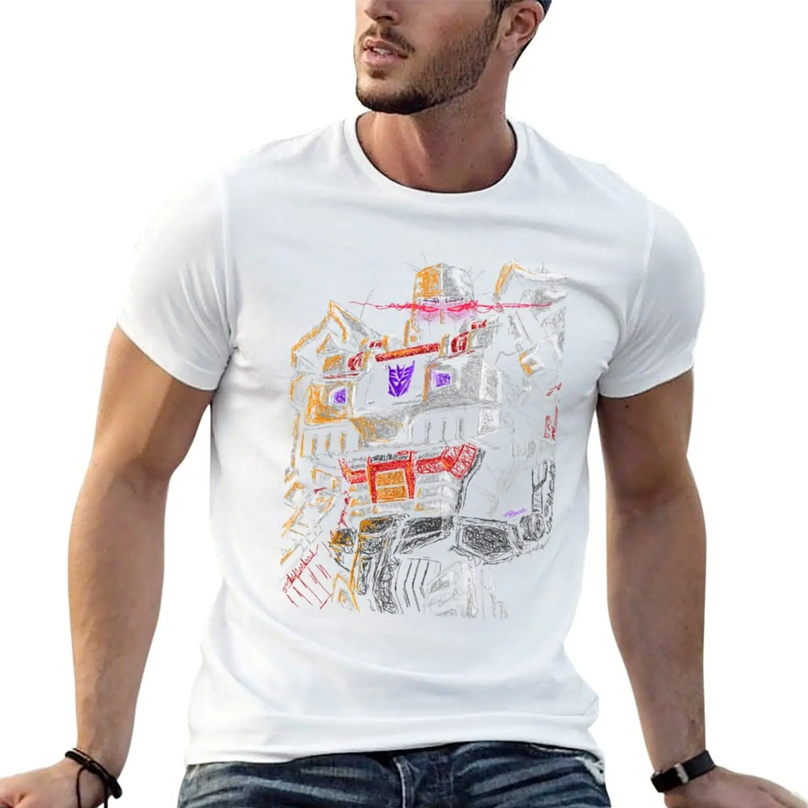 

Megatron T-Shirt t shirt custom print man t shirts high quality luxury brand T-Shirt