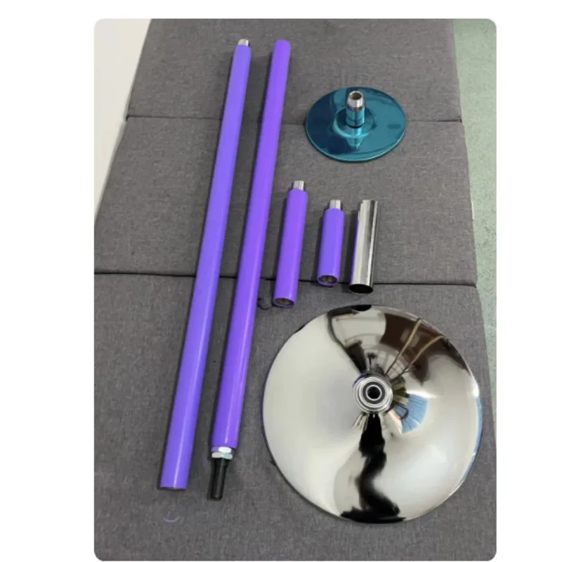 Non Slip Silicone Fixed Spinning Dance Pole for Home Indoor Studio Fitness Workout