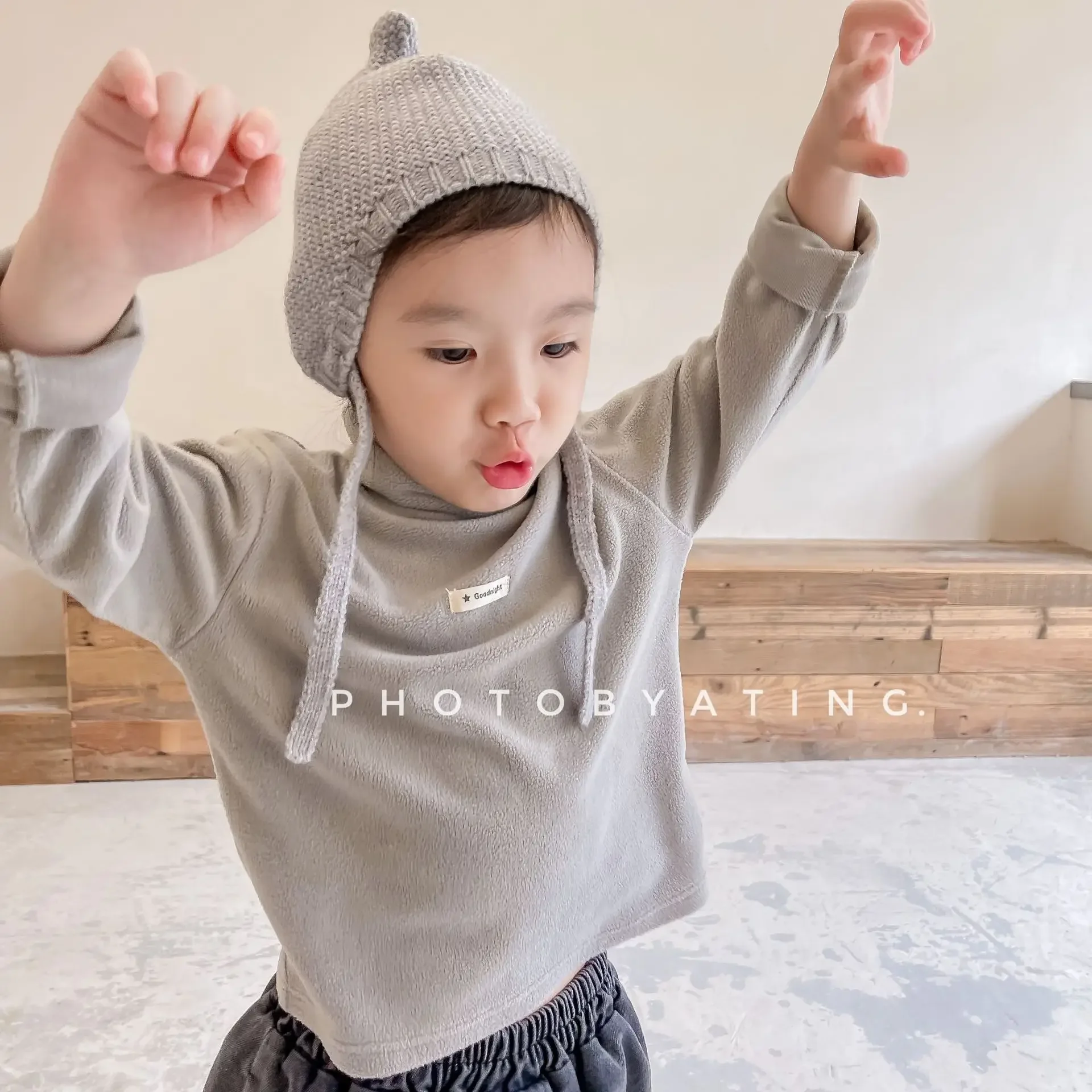 

Kids Pullover Underwear Autumn Winter Warm Girls Boys Clothes Cotton Long Sleeve Tops 2025 New Baby t Shirts Children's Clothing