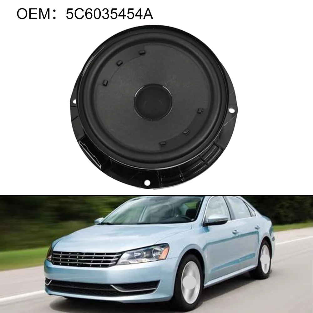 For In-Car Listening Experience Black Door Speaker Replacement Reliable Vehicle Audio Upgrade Deformation Resistant Design