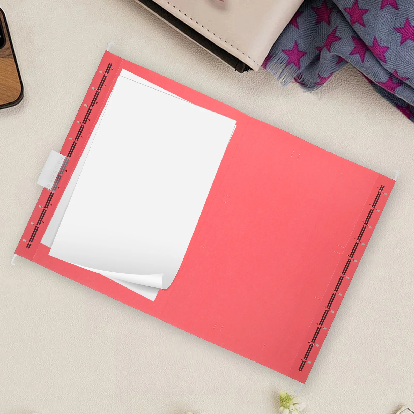 

8 шт. подвесные папки премиум-класса, яркая бумага для офисного использования, классификационная этикетка с широким отверстием, в комплекте, подвесной файл для папок