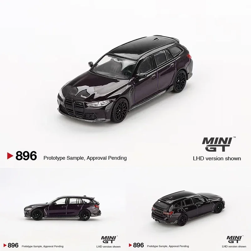 

PreSale MINIGT 896 1:64 M3 G81 Touring Daytona Violet Diecast Model Collection Toys