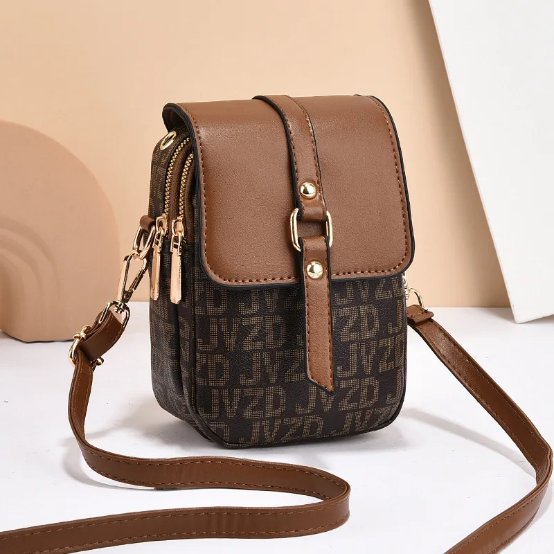 Luxury Brand Designer Women'S Single Shoulder Crossbody Bag Classic Retro Handbag Mobile Phone Bag Women'S Mini Square Bag