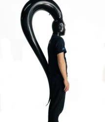 Latex Mask Bar Hood Inflatable Latex Mask Customized