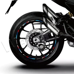 Motorcycle Racing equipment Wheel Tire Rim Decoration Adhesive Reflective Decal Sticker For BMW S1000XR s1000R 1000RR