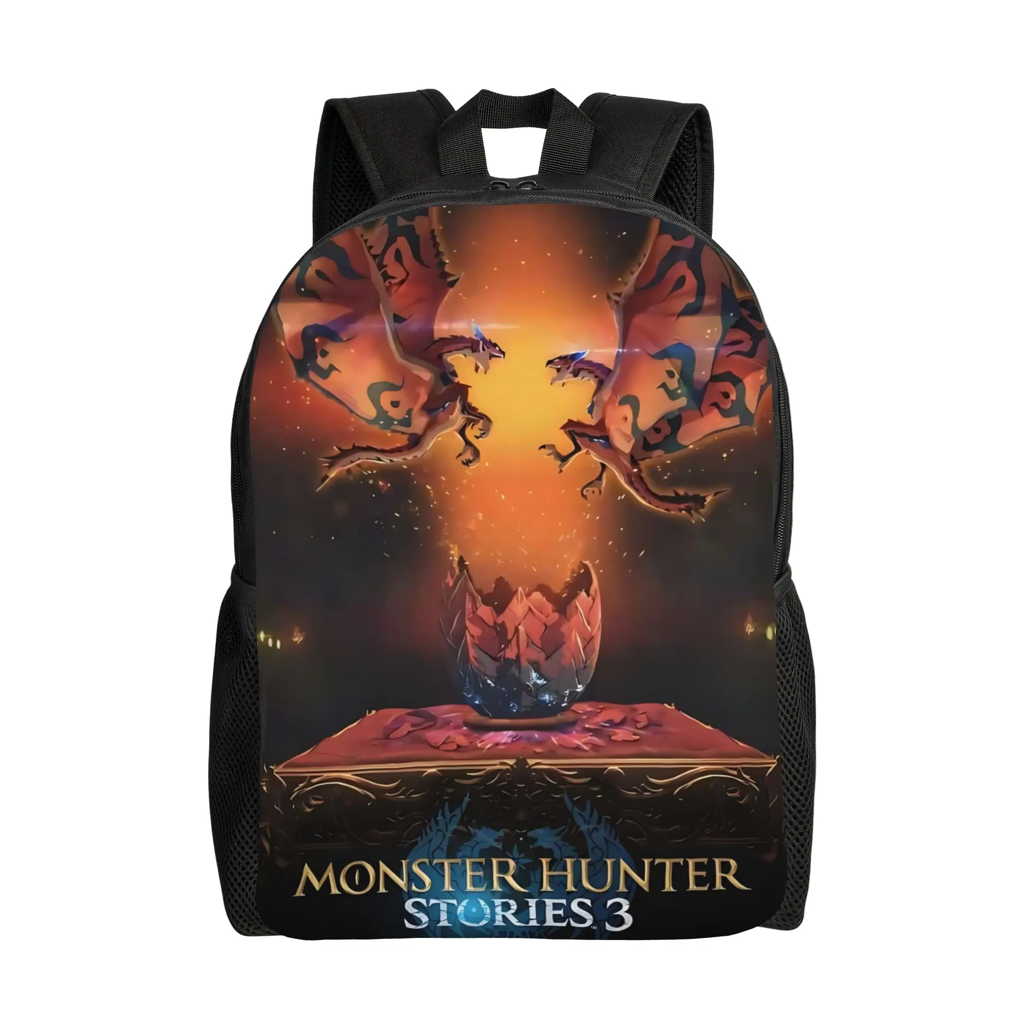 1Piece Backpack Egg New School Year Laptop Bag School  Monster Hunter Birthday New Term Starts