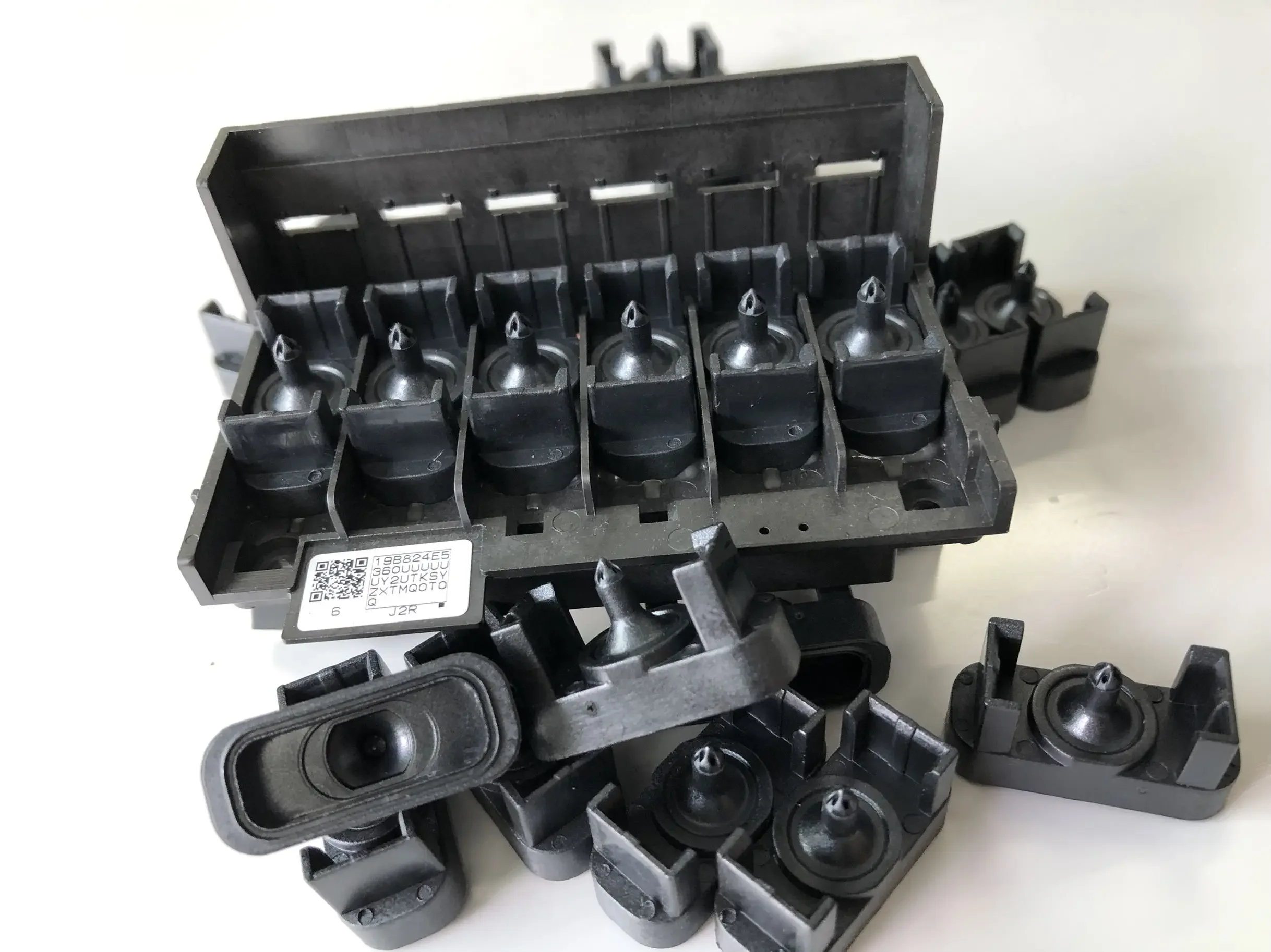 6 uds para columna de tinta de boquilla Epson L8058 Xp600 XP800 XP601, columna de tinta de cubierta integrada.