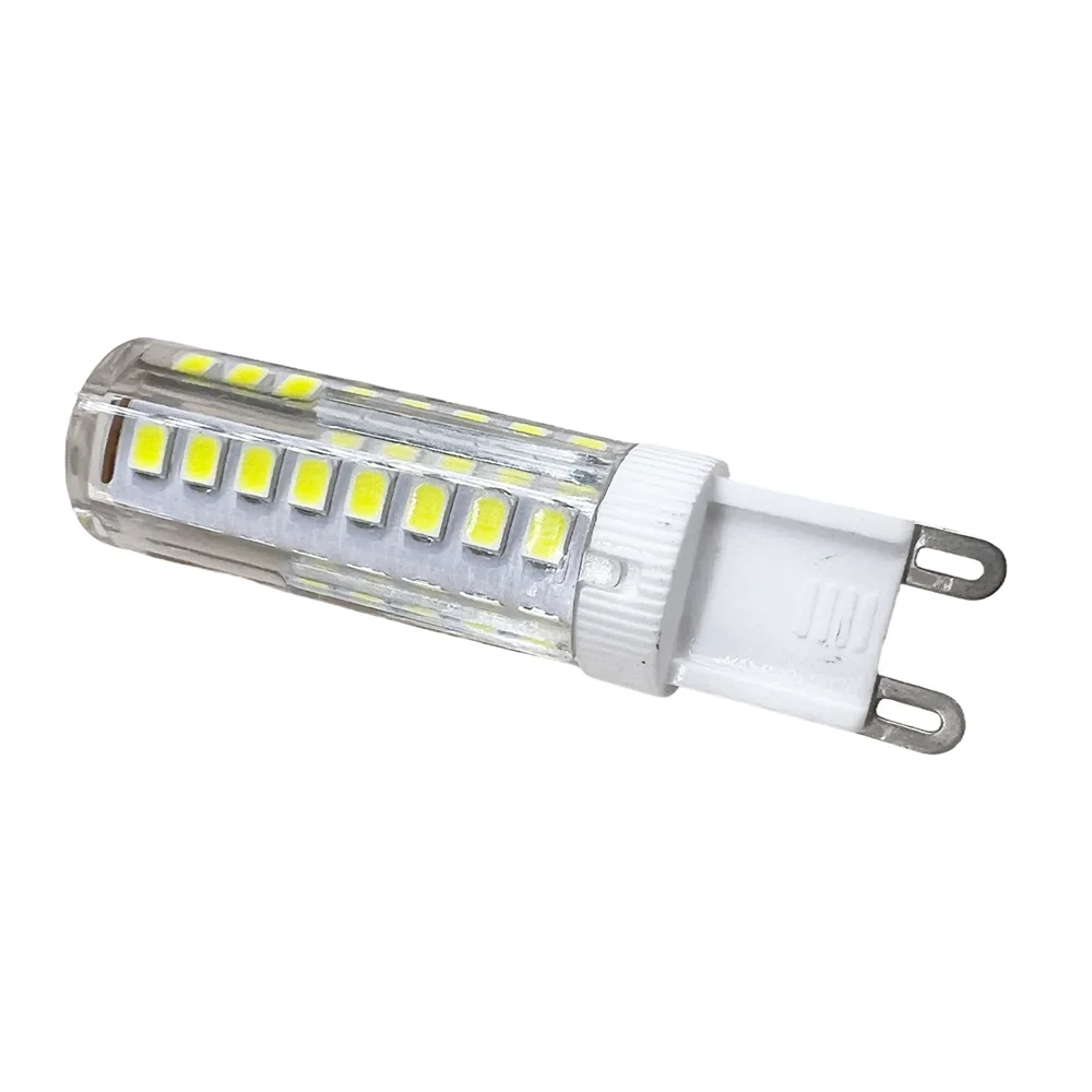 할로겐 샹들리에 조명 교체 LED 전구, 3W 4W 5W 7W G4 G9 E14 LED 램프, AC 220V LED 옥수수 전구, SMD2835 360 빔 각도, 10 개/로트