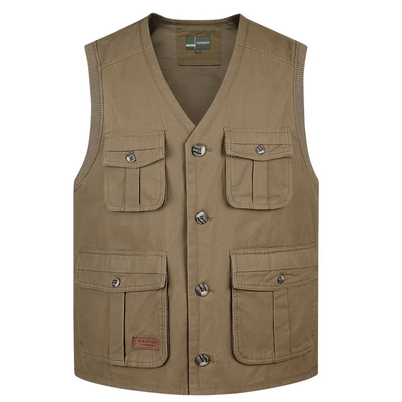 

2024 Men's Multi-Pocket Photography Vest Outdoor Fishing Sports Vest