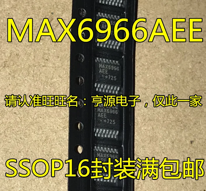 

Оригинальный Новый MAX6966 MAX6966AEE SSOP16 светодиодный Driver IC, 5 шт.