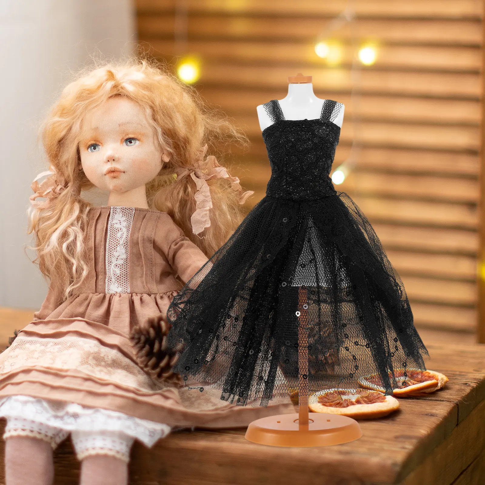 Tutu Ballet Dress for 30cm Elegant Layer Skirt Party Gown Princess Dance Outfit Tutu Dress Princess Gown