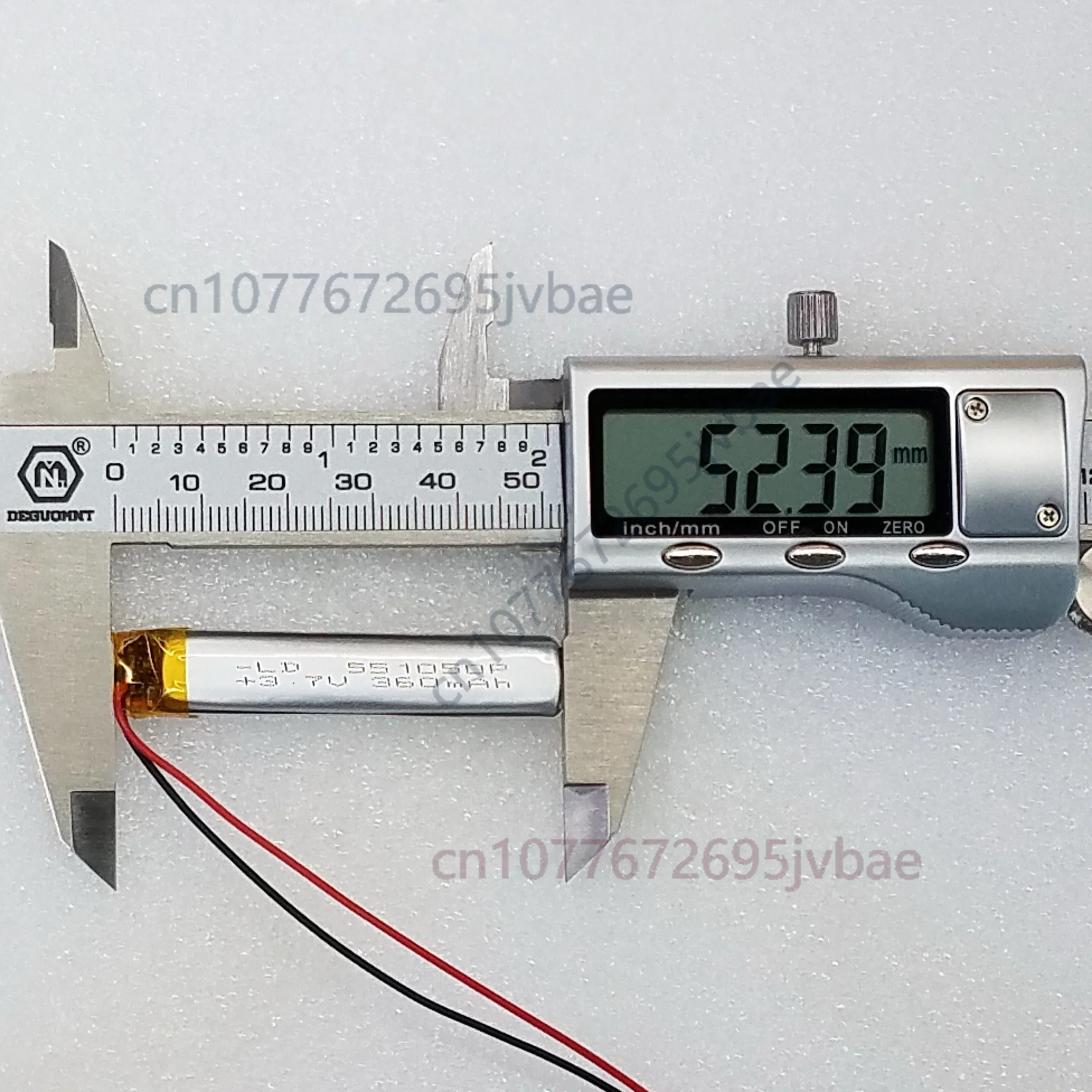 551050 Compatible with 551053, 561150, 601259 Bluetooth Headset Bebird Ear Scoop 350A Battery