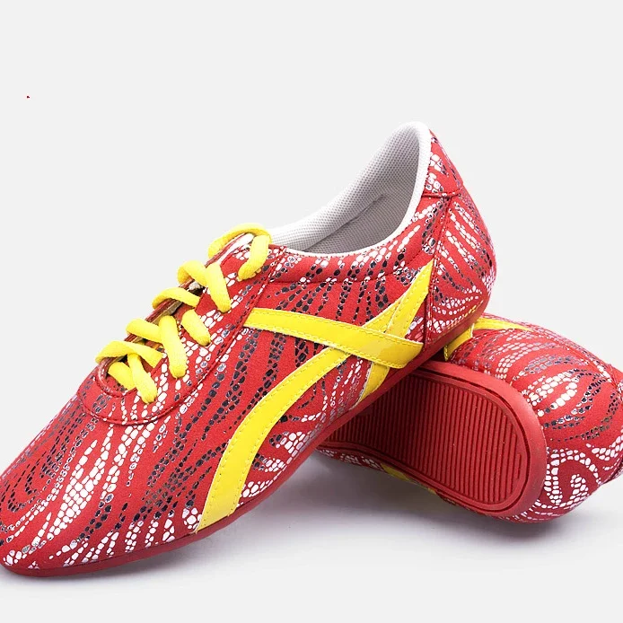 High Quality Cowhide Tai Chi Shoes Soft Real Leather Kung Fu  Shoes Martial Arts Sneaker Sports Training Footwear Size 33-43