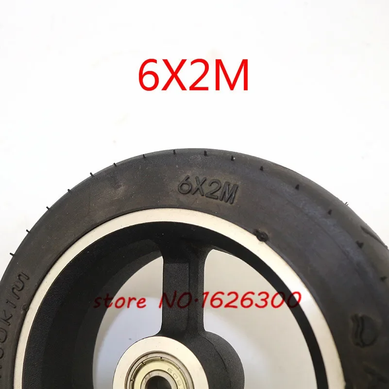 6 Inch Scooter wheel tire with hub Tube Set 6X2M tyre Electric  Wheel Chair Truck   Pneumatic 6*2