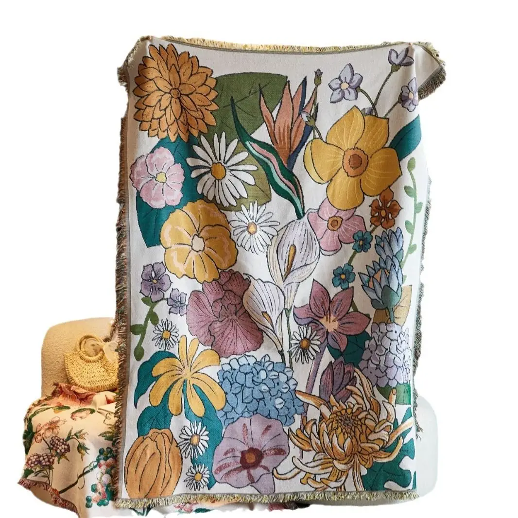 

Vintage American Sofa Cover - Non-Slip All-Season Luxury Dustproof Slipcover, Full Protective Layer 130x180cm