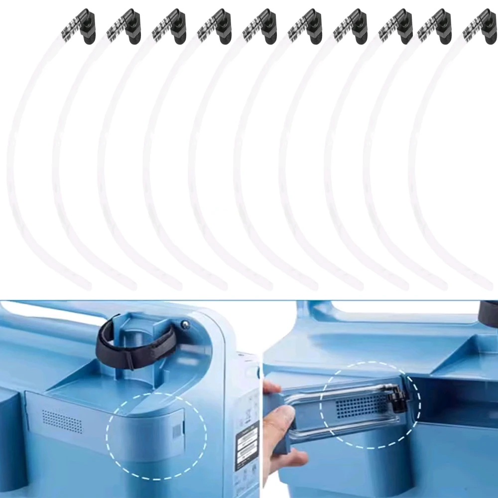 5-50PCS Humidifier Tubing Connector Adapter 30cm Oxygen Generator Humidifier Cup Replacement Part Health Care Tool Accessories