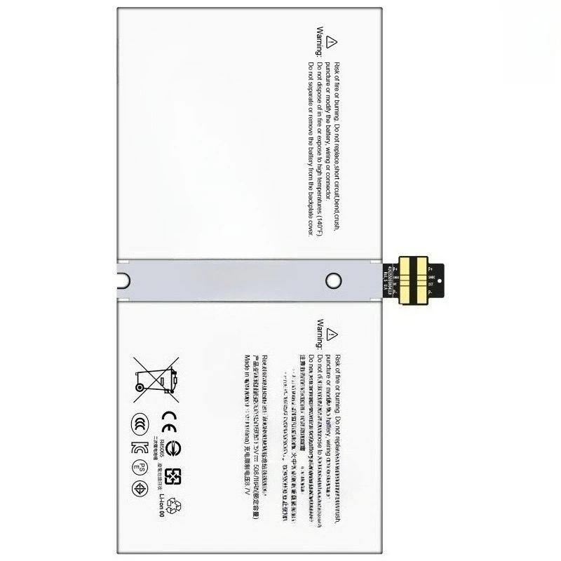 Brand-New 7.5V 5087mAh Tablet Battery G3HTA027H For Microsoft Surface Pro 4 1724 12.3" Replacement Battery