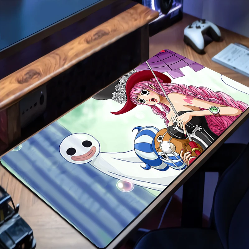 

Mouse Pad Gamer Anti-slip Anime Desk Mat Gaming PC Accessories Tablet Pad Large Mousepad Extended One Piece Perona Keyboard Mat