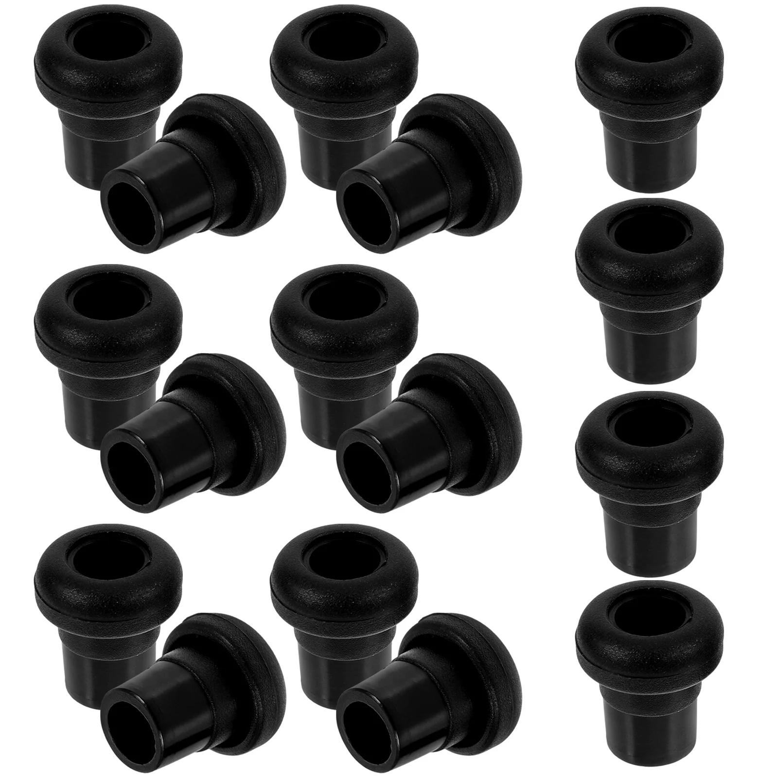 

16 Pcs Football Machine Accessories Foosball Rod Caps Cover Bearing Table End Eco-friendly Plastic Covers Parts Pole