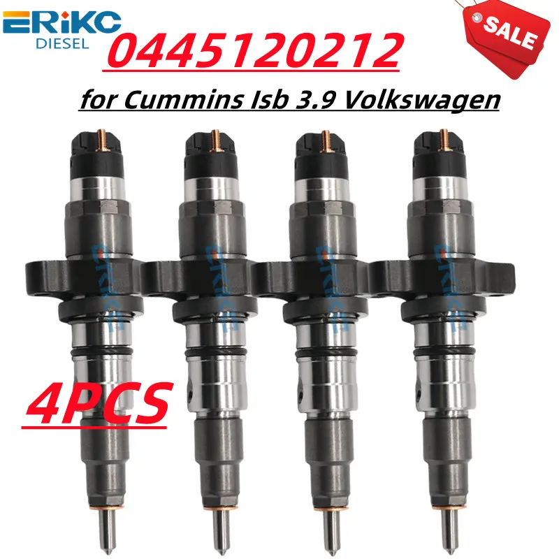 0445120212 Fuel Pump Dispenser Injectors 0445 120 212 Diesel Injection Nozzle 0 445 120 212 for Bosch Cummins Isb 3.9 Volkswagen