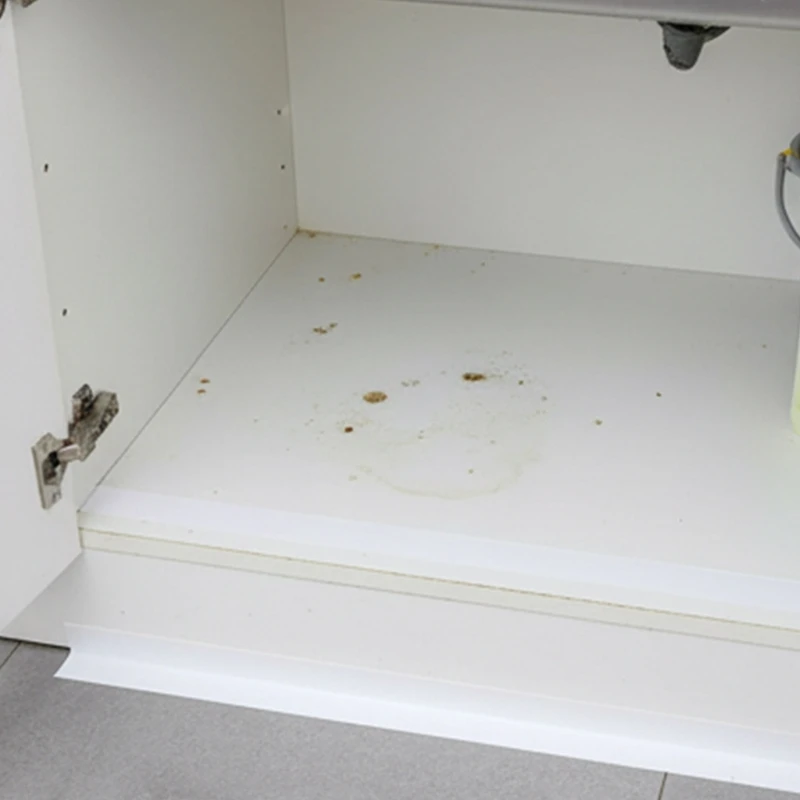 Y6GD 2 Rolls On Waterproof PVC Tape Cabinet Sealing for Cabinet Drawer Sheet