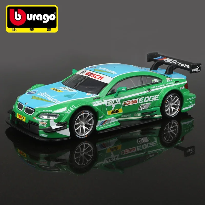 Bburago 1:32 BMW M3 DTM #1 #7 Alloy Racing Car Model Diecast Metal Toy Vehicles Car Model Simulation Collection Children Gifts