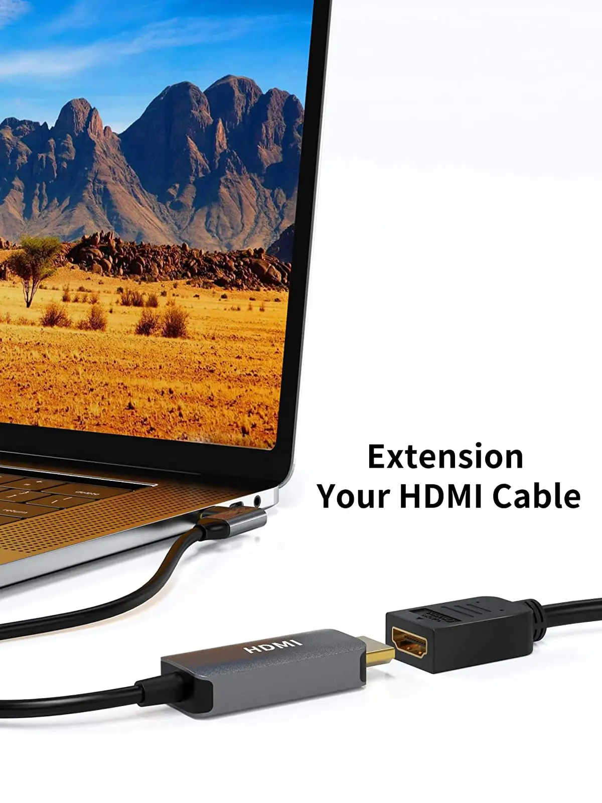 Bi-Directional HDMI Female to DVI-D(24+1) Male Adapter 1080P DVI-D to HDMI Converter Cable for HDTV Projector Gaming